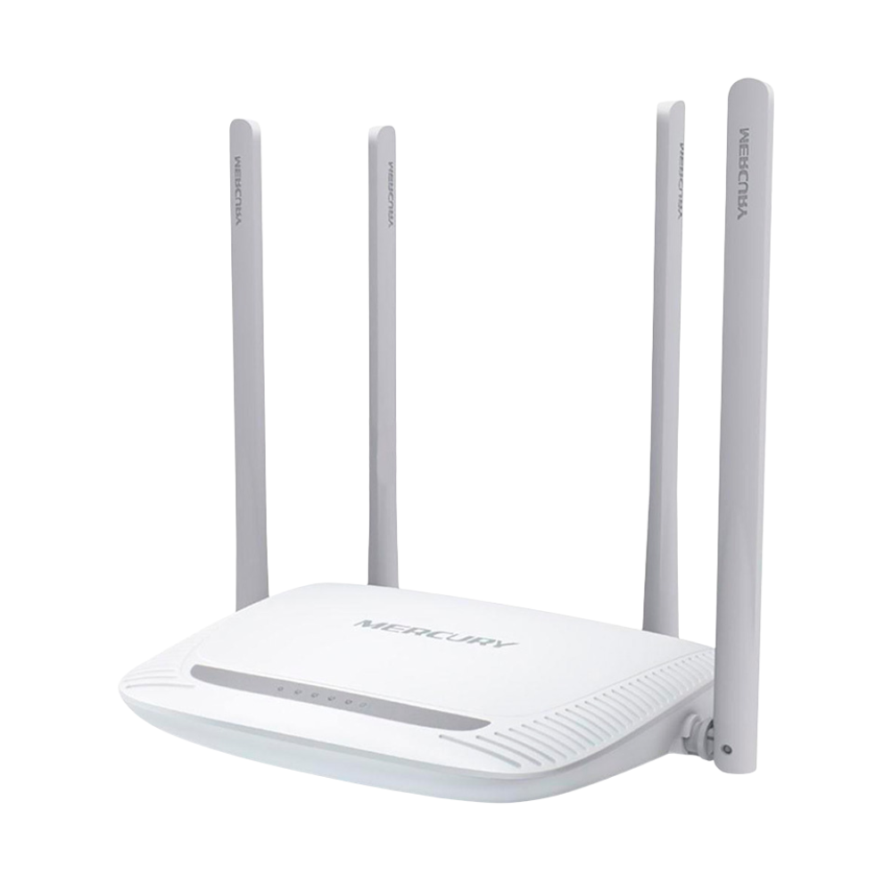Roteador Sem Fio Mercusys Mw325r Wireless 300mbps - 4 Antenas De 5dbi De Alto Alcance