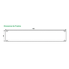 Conjunto Frente Falsa Para Rack Intelbras 2U 19 Pols FF2U - Kit C/ 5 Unids - 4770083