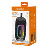 Caixa de Som Portátil Bluetooth aGold 20W IPX6  RGB - SM-10