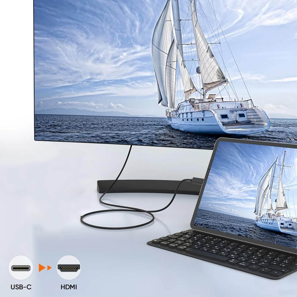Cabo Adaptador Usb Tipo C Para Hdmi 1.8m 4K  Aoweixun - TCP-HD