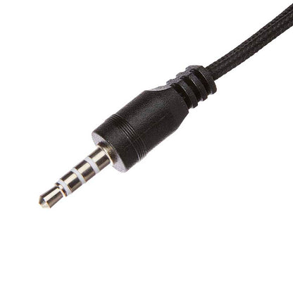 Adaptador de Som 2 P2 Fêmea para 1 P3 Macho Multilaser Preto - WI409