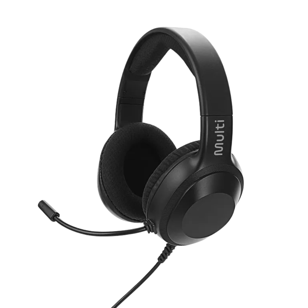 Headset Usb A / Tipo-C 150cm Multi Preto - PH509