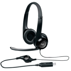 Headset Logitech Stereo Usb H390 981-000014