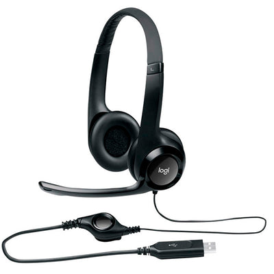 Headset Logitech Stereo Usb H390 981-000014
