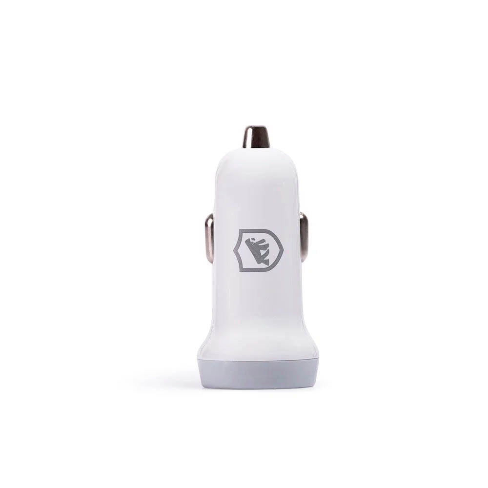 Carregador Veicular Flex 2 USB Branco GShield 5V 3.4A - GS-3238