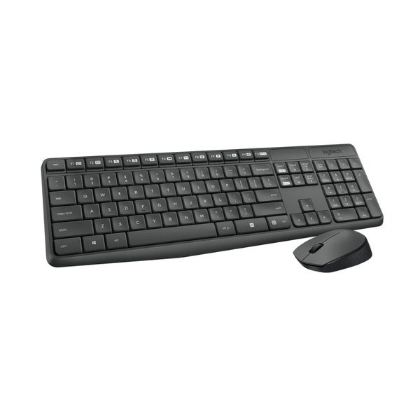Kit Teclado E Mouse Sem Fio Logitech Mk235 - 920-007903
