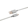 Cabo Usb-A Macho P/ Micro Usb Macho 1,5mt Intelbras em Nylon Branco 15NB - 4830066