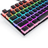 Kit de Teclas Keycaps Redragon Scarab PBT Double Shot Preto - A130-Black