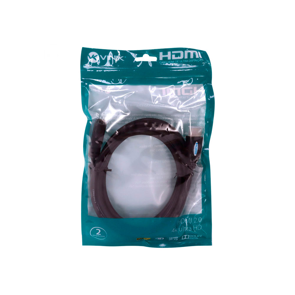 Cabo Extensor Hdmi Macho / Femea 2mt Vinik - H20F-2