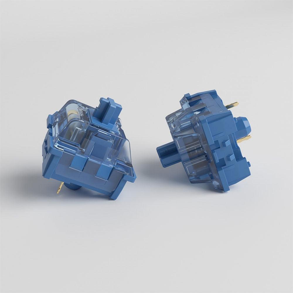 Kit Com 45 Switches Para Teclado Mecanico Akko Tactile Ocean Blue