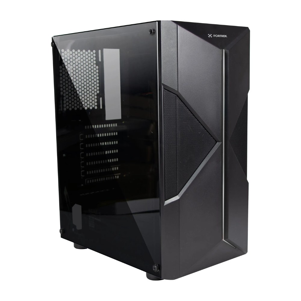 Gabinete Gamer Fortrek Mid Tower Holt Rgb Com lateral em Acrilico - Pn 70571