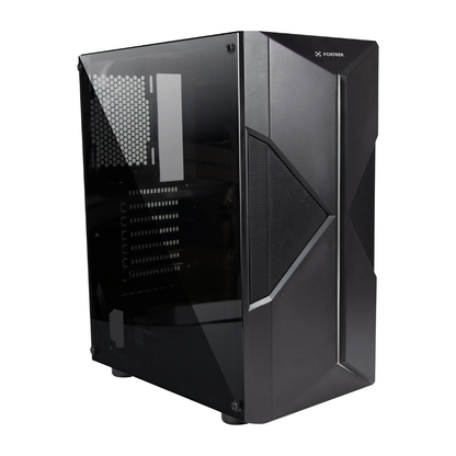 Gabinete Gamer Fortrek Mid Tower Holt Rgb Com lateral em Acrilico - Pn 70571