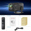 Projetor Hy320 Full HD 1080P 4K Wi-fi 6 Android 13 C/ Controle Remoto Preto