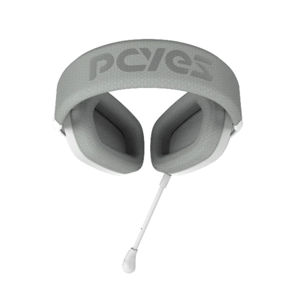 Headset Gamer PCYes Nyra White Ghost Mic Destacável C/ Cabo P2 3,5mm Branco - HGNYWG
