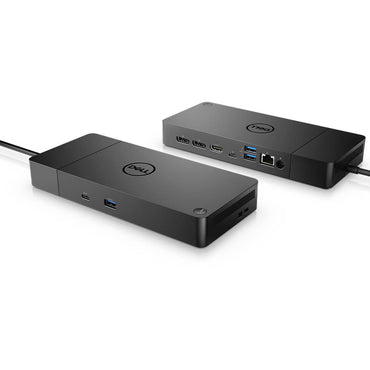 Dock Station 180W Dell 2x Displayport HDMI 2x USB 3.2 Rede e USB-C - WD19S