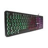 Teclado Gamer Membrana Knup USB Led Color ABNT2 Preto - KP-2059