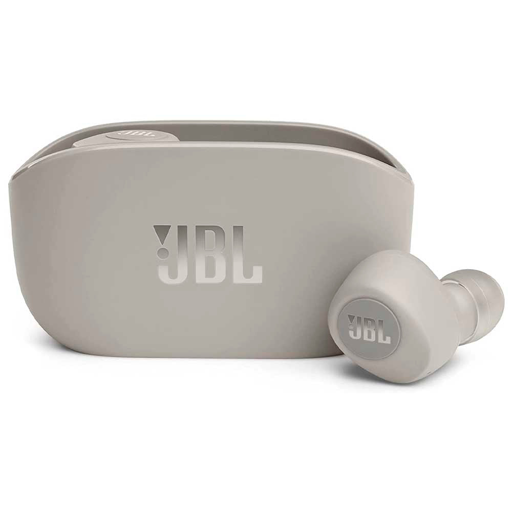 Fone De Ouvido Bluetooth JBL Intra Auricular Wave 100 TWS Branco