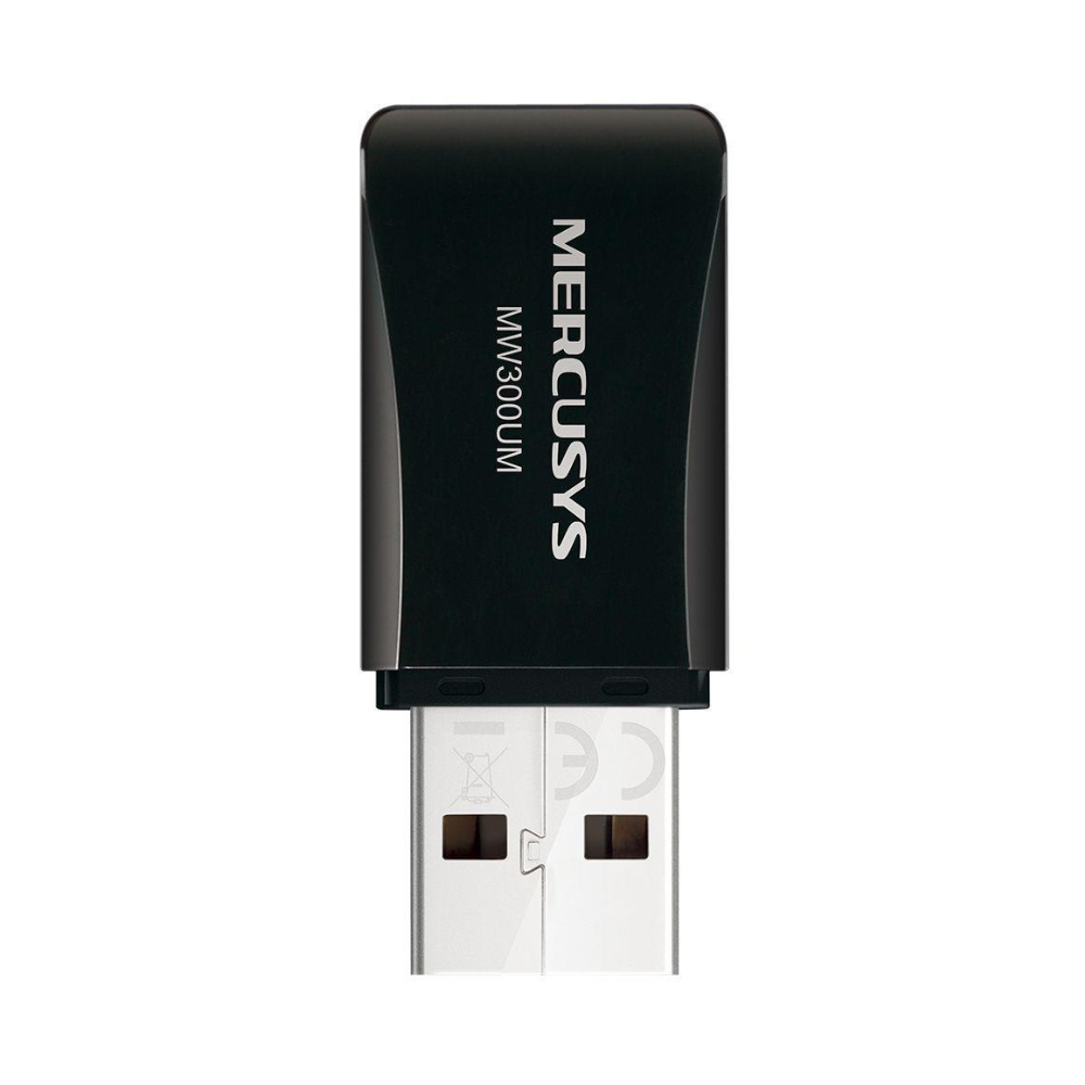 Adaptador Usb Wireless Mercusys Nano 300mbps - MW300UM