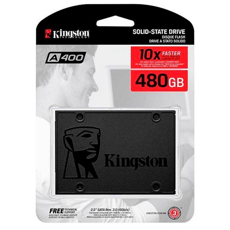 Ssd 480gb Kingston Ssdnow Sata Sa400s37/480g