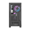 Gabinete Gamer Darkflash Mid Tower Atx DRX70 Mesh  Preto Com Lateral  em Vidro Temperado ARGB - DRX70 Mesh Black
