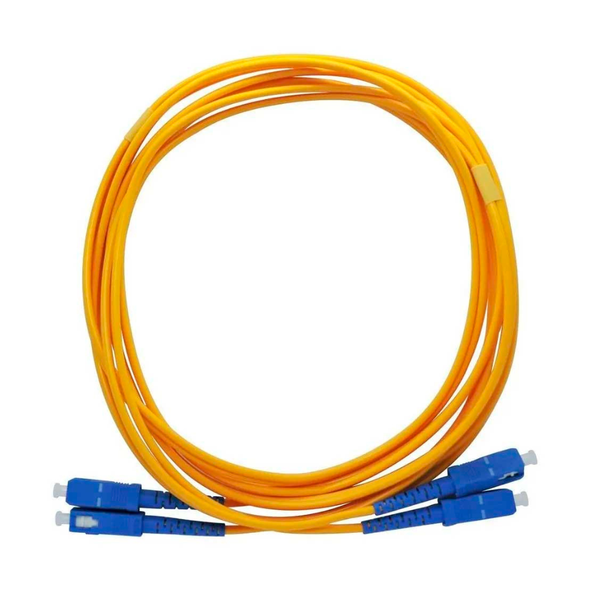 Cordão Óptico SM 3mm SC/UPC-SC/UPC Duplex 9/125 2,5mt Flexmedia - PC/SM9-3 SCU-SCU D2,5