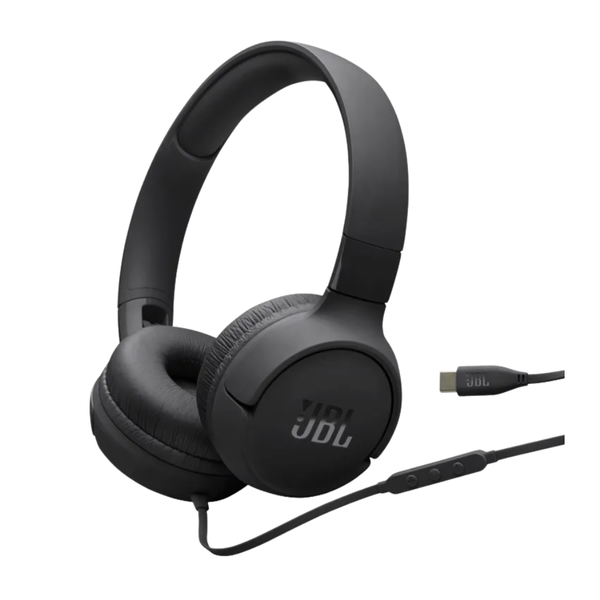 Fone de Ouvido Headphone C/ Fio Usb Tipo C JBL Tune 520C Preto