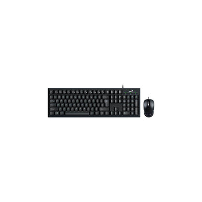 Kit Teclado E Mouse Com Fio Genius Km-100SE - 31330009404 Truedata
