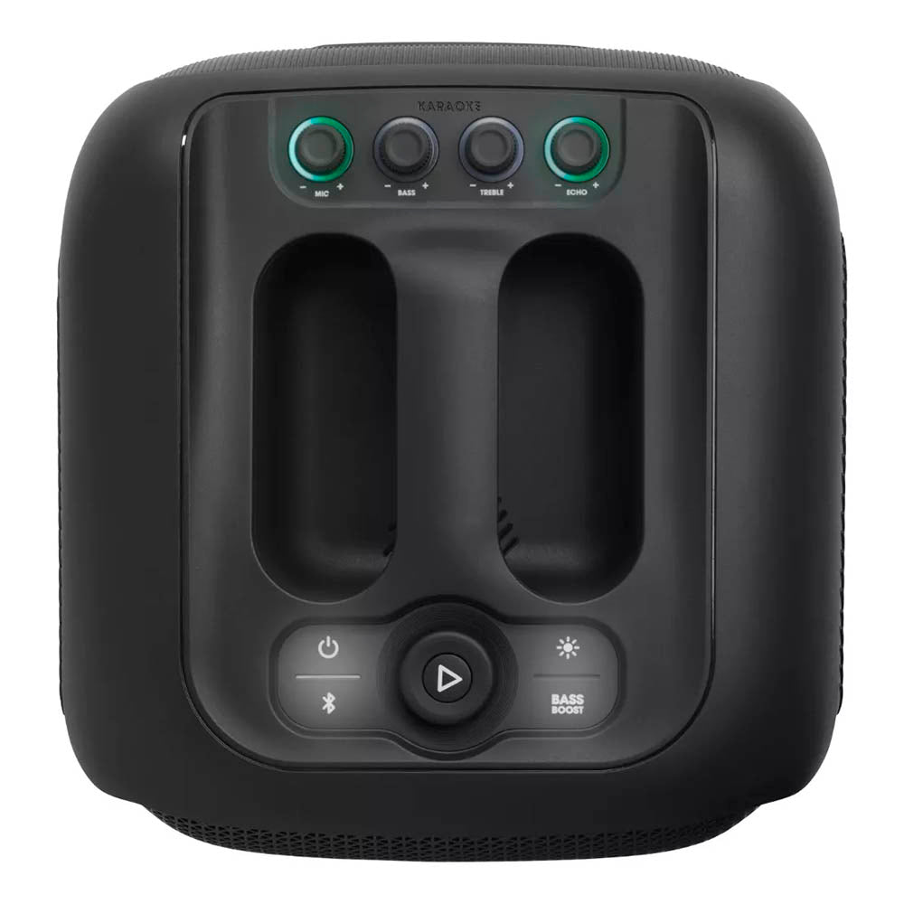 Caixa De Som Portátil Bluetooth Jbl PartyBox Encore C/ 2 Microfones Preta Truedata