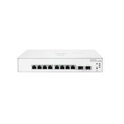 Switch 8 Portas HPE Aruba 1930 Gigabit 10/100/1000 + 2 Portas SFP Gerenciavel Instant On - JL680A