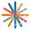 Kit Marcador Artistico Keep Metallic Brush C/ 5 Unidades Multicores Efeito Brilhante - MR057