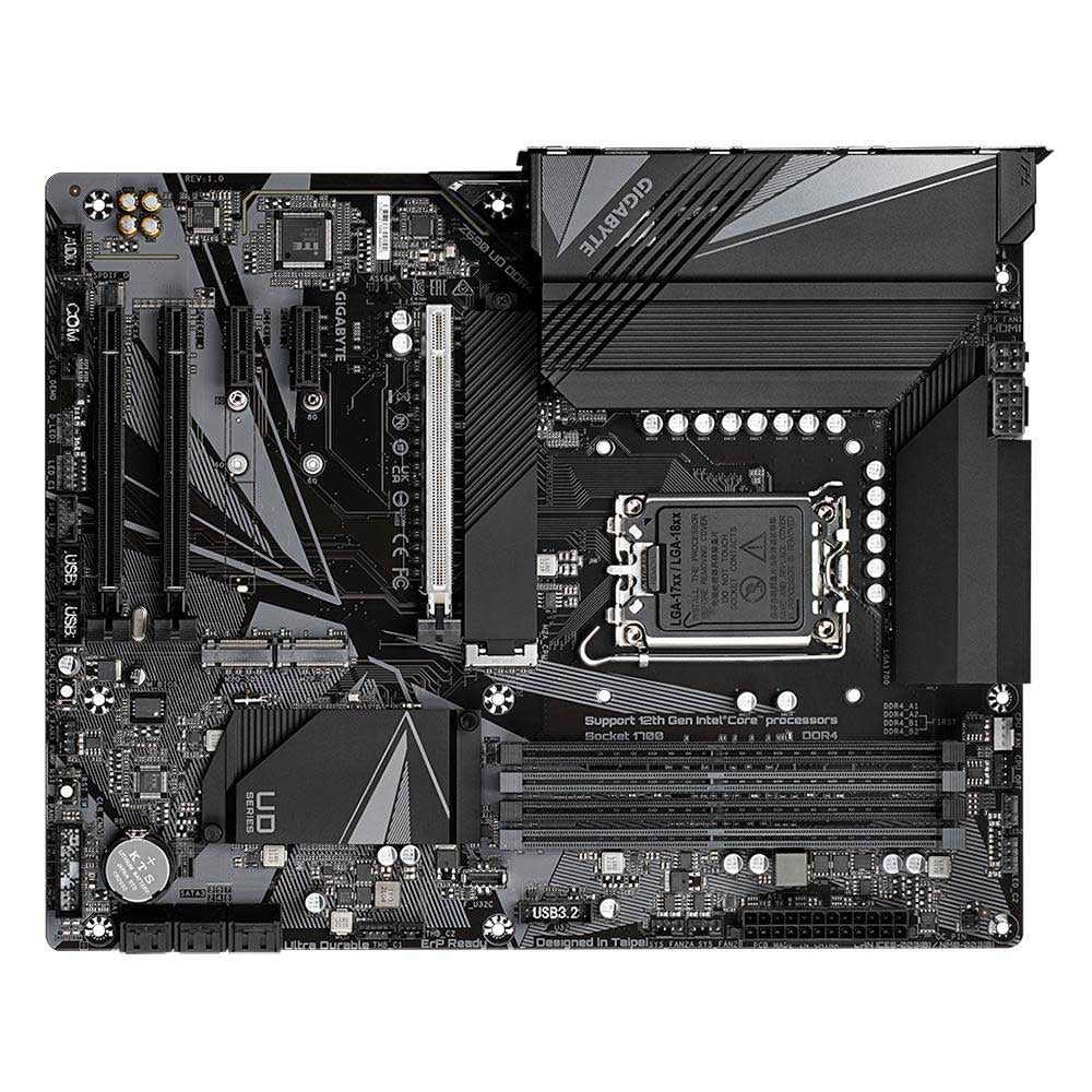 Placa Mae Gigabyte Z690 UD Atx Lga 1700 Ddr4 Hdmi USB Displayport M.2 NVME (12a Geração)