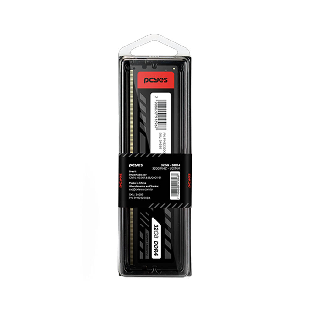 Memoria para Desktop DDR4 32gb 3200Mhz PCYes Udimm - PM323200D4