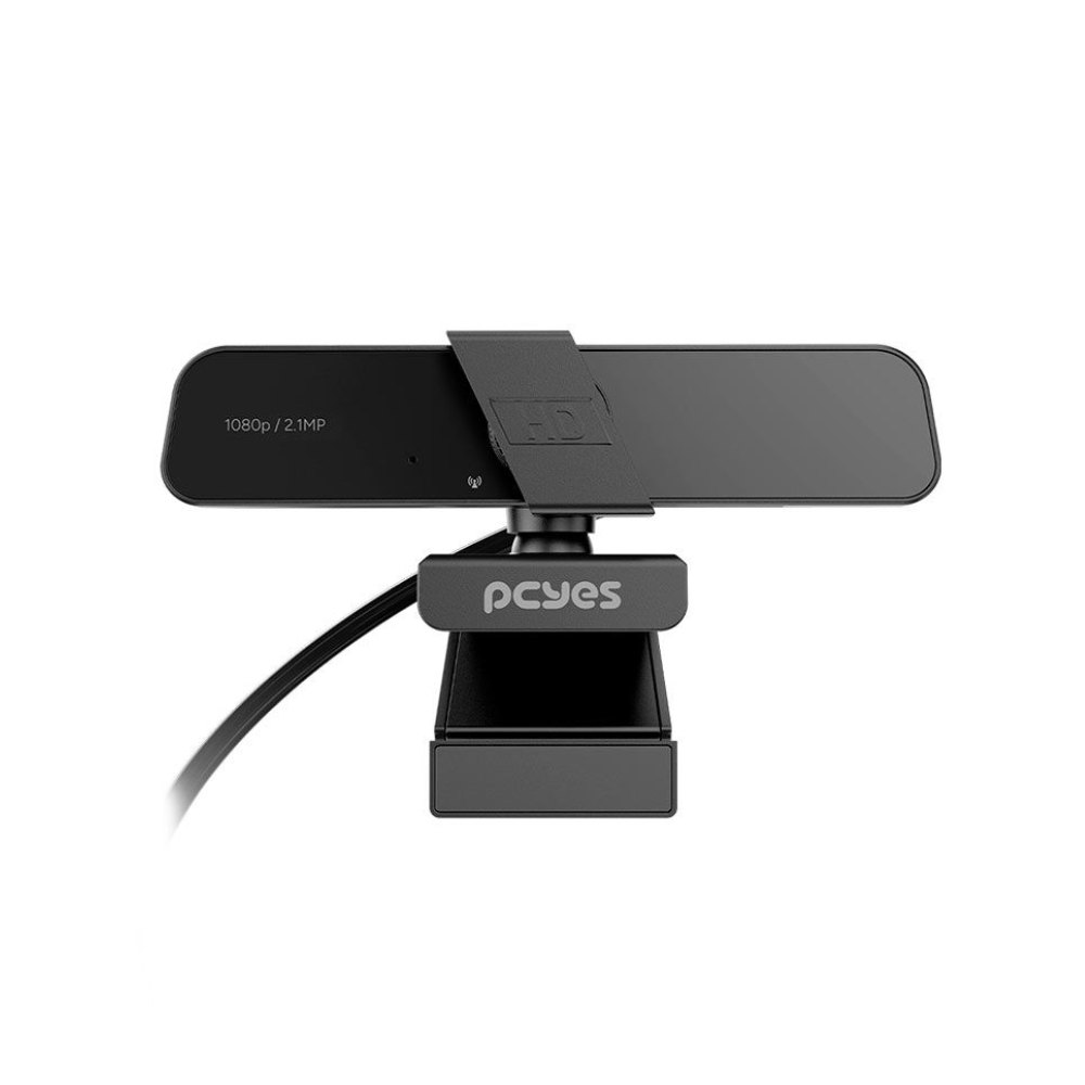 Webcam PCYes Raza FHD-04 Full HD 1080p C/ Microfone e Tampa de Privacidade - RZFHD04