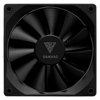 Kit c/ 3 Cooler Fan ARGB para Gabinete Gamdias Aeolus C/ Controlador 08 Pinos 120mm - AEOLUS M3-1203R