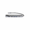 Adaptador Hub USB Tipo C 2 Portas Usb 2.0/3.0 + 2 Usb Tipo C + Leitor de Cartão SD /TF + HDMI + RJ45