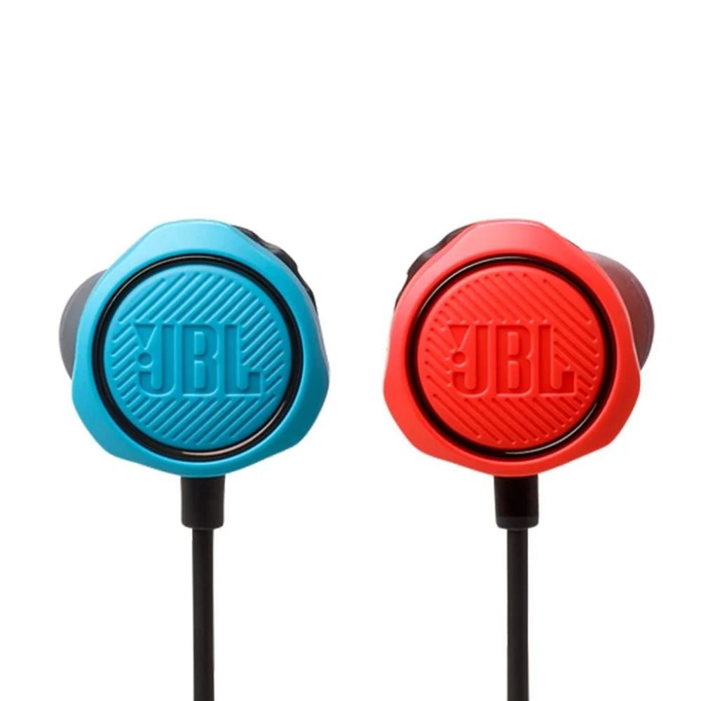 Fone de Ouvido Gamer P3 JBL Intra Auricular Quantum 50 Azul / Vermelho - JBLQTUM50N