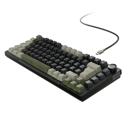 Teclado Gamer Mecanico PCYes Arkeum 75% Switch Blue Cammo Edition - AKCM75BBR