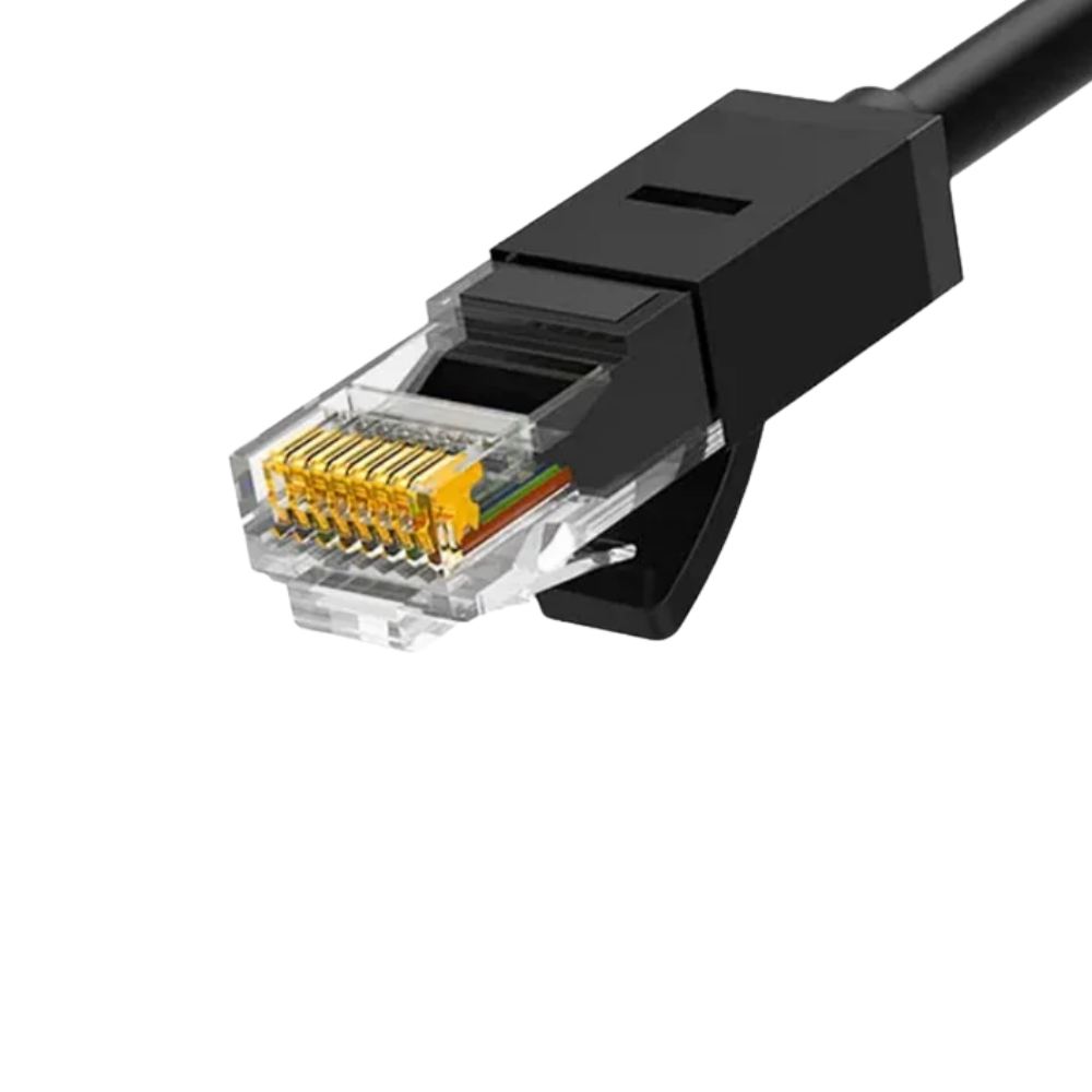Cabo De Rede Ethernet Ugreen Cat 6, U/Utp 3mts Preto - NW102