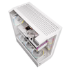 Gabinete Gamer Darkflash Mid Tower Atx DY460 Branco Com Lateral e Frente em Vidro Temperado ARGB - DY460 ARGB White