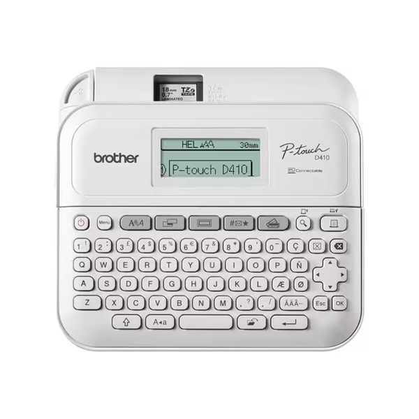 Etiquetadora Brother P-Touch Eletrônica Branca - PTD410