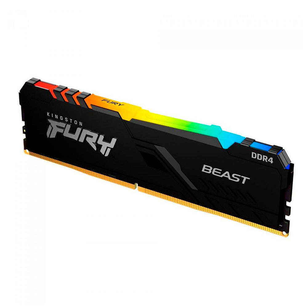 Memoria para Desktop DDR4 16gb 3200mhz Kingston Fury Beast RGB - KF432C16BBA/16 Truedata