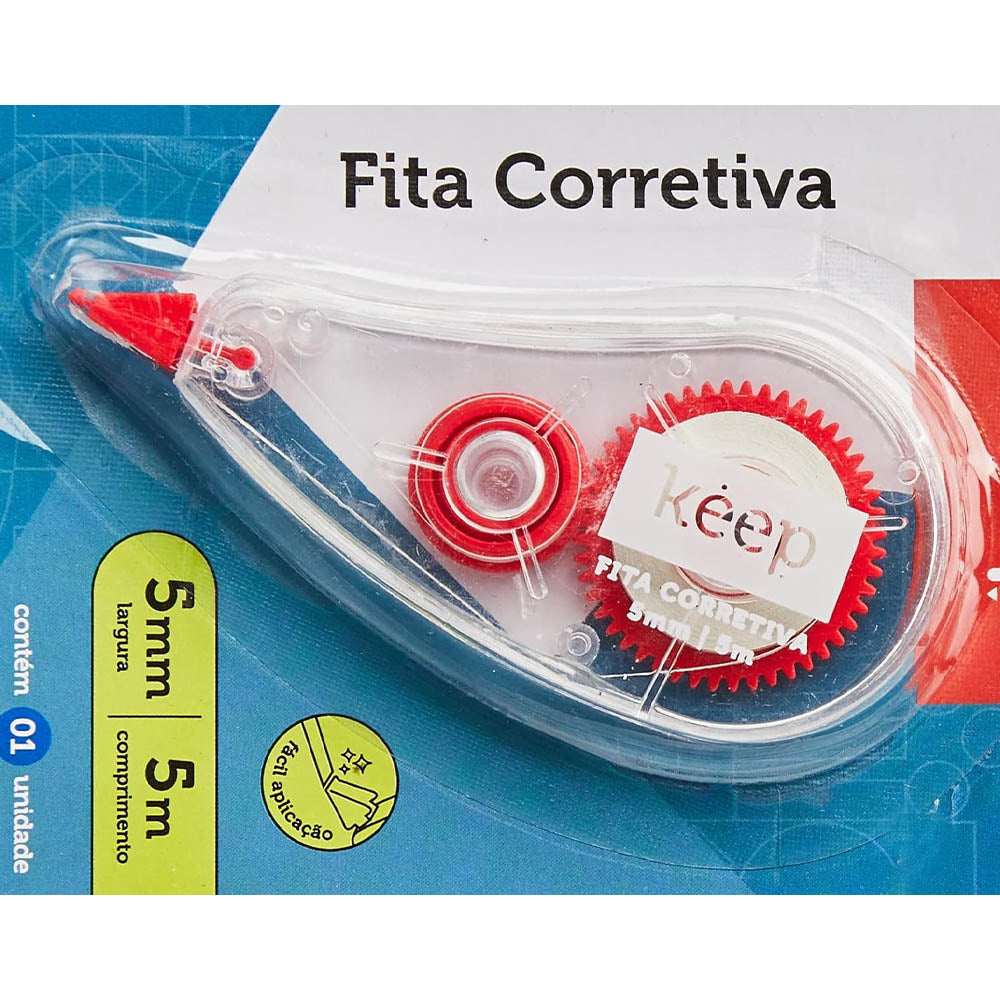 Corretivo em Fita Keep 5mm x 5m - EI125