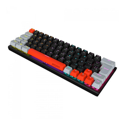 Teclado Gamer Mecanico PCYes Kuromori Outemu Red Abnt2 RGB - PTKM60RD Truedata