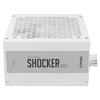 Fonte Real Gamer Atx 500w Shocker 80 Plus Standard PCYes Pfc Ativo White Ghost - PF500SHWG