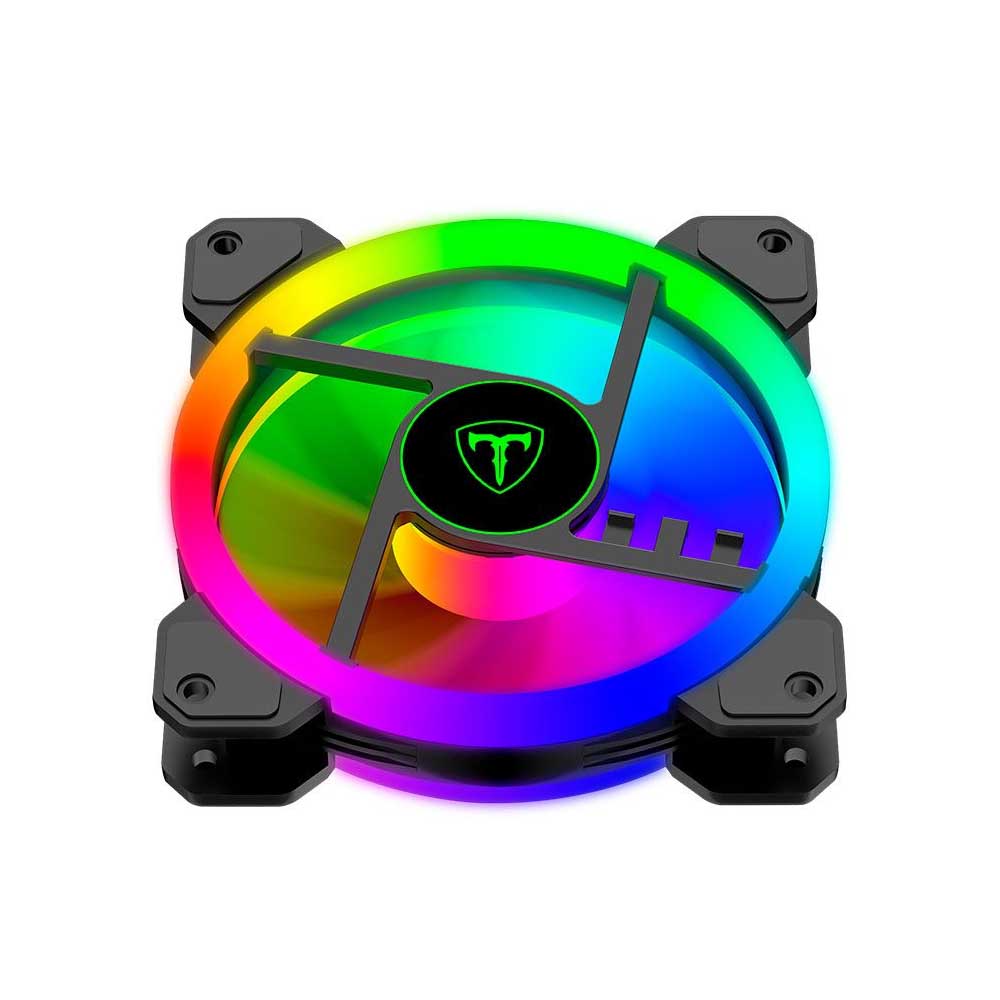 Kit c/ 3 Cooler Fan para Gabinete T-Dagger RGB 120mm - T-TGF513