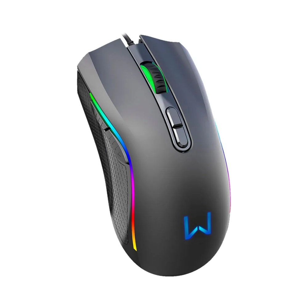 Kit Mouse + Mousepad Gamer Armory Warrior C/ Fio Preto - MO396