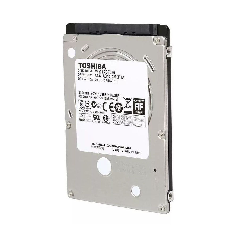 Hd Para Notebook 500gb Toshiba Sata - MQ01ABF050 (Sem Embalagem)