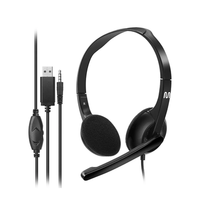 Headset Usb / P3 Multi HF250 Preto - PH467