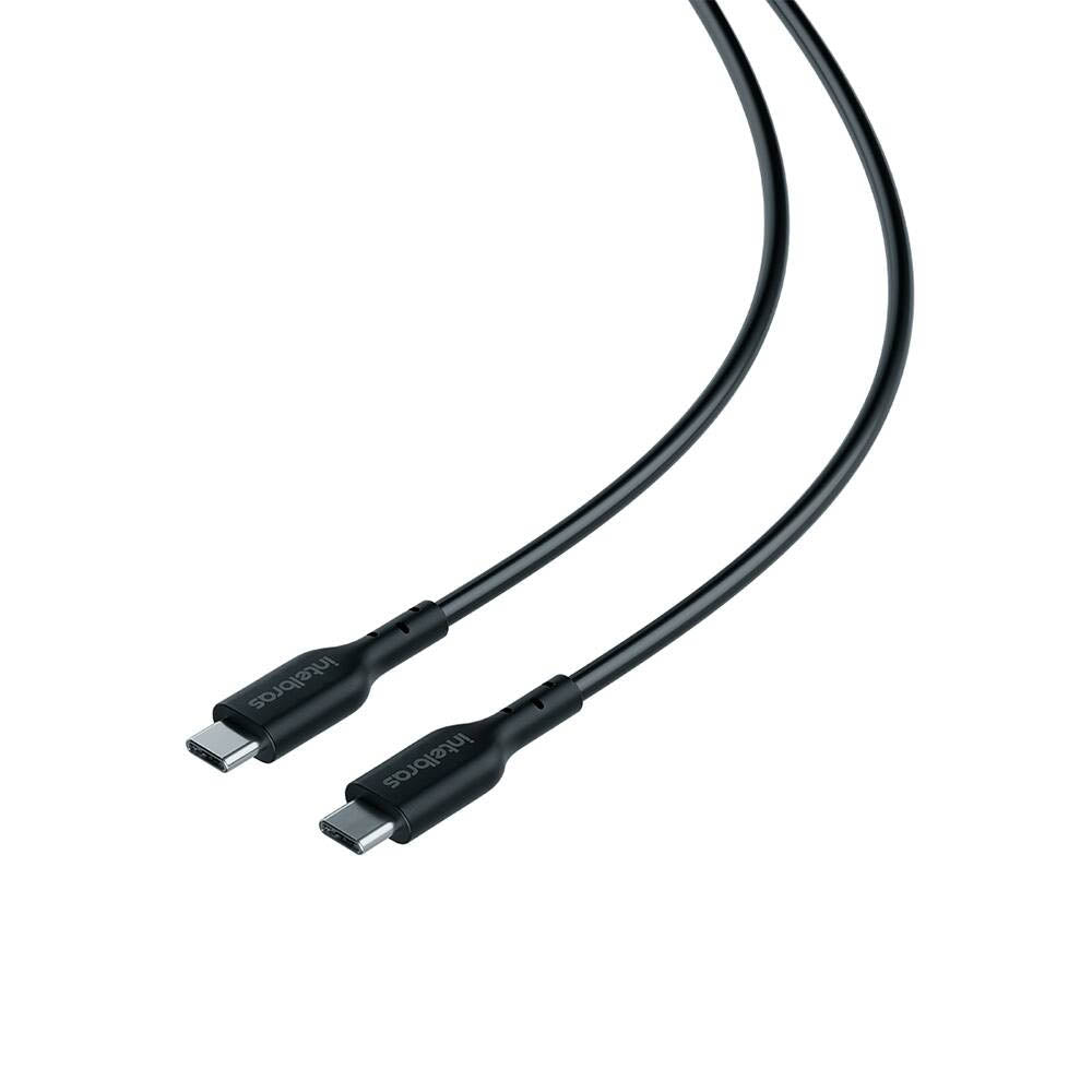 Cabo Usb Tipo C Macho / Macho 2mts 240W Turbo Intelbras Preto - 4830267