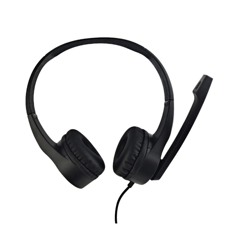 Headset Office Fortrek HBS102 USB Preto - 86949